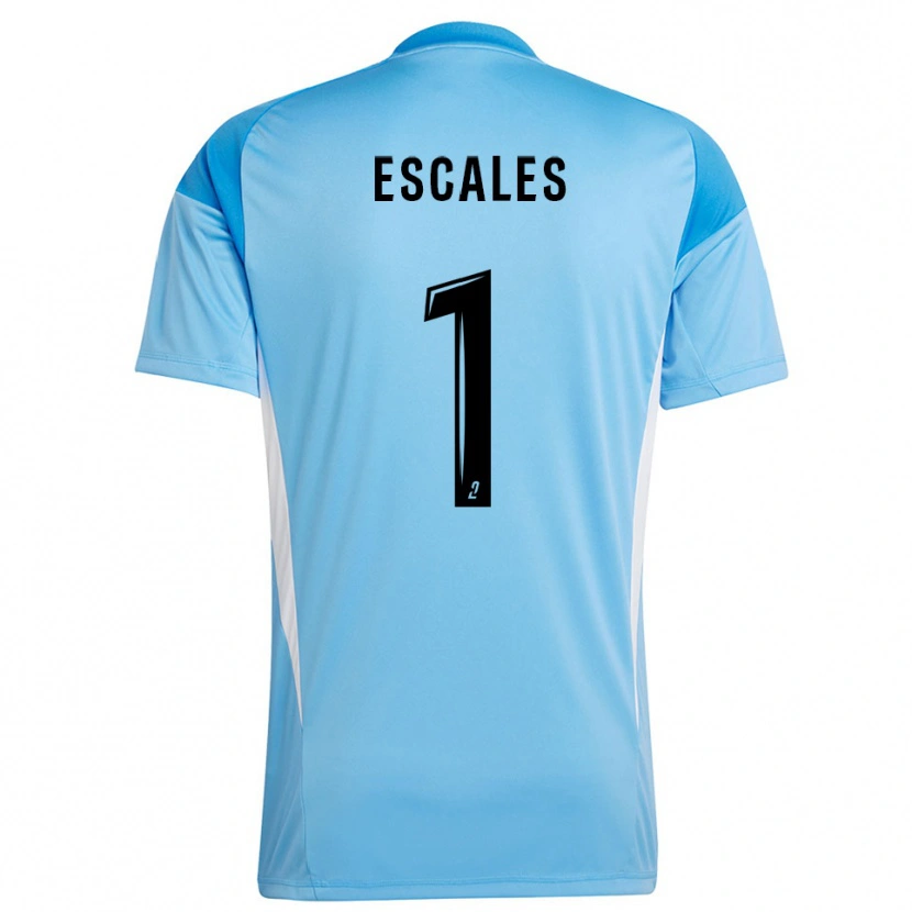 Danxen Herren Florian Escales #1 Trikot Himmelblau Weiß Torwarttrikot 2025/26 Österreich