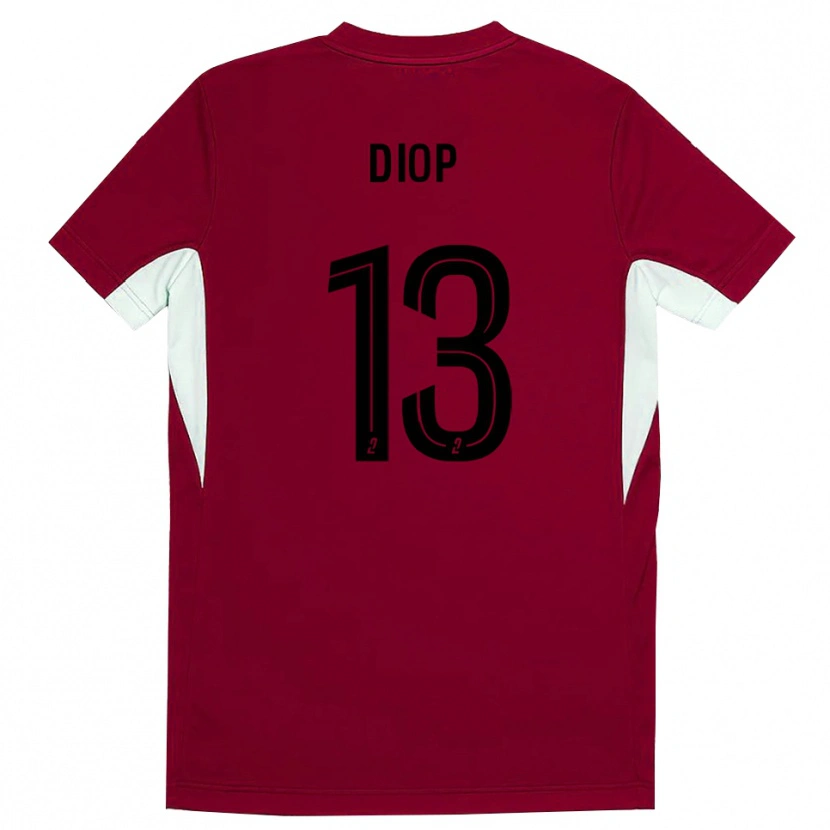 Danxen Herren Mamadou Diop #13 Trikot Rot Schwarz Torwarttrikot 2025/26 Österreich