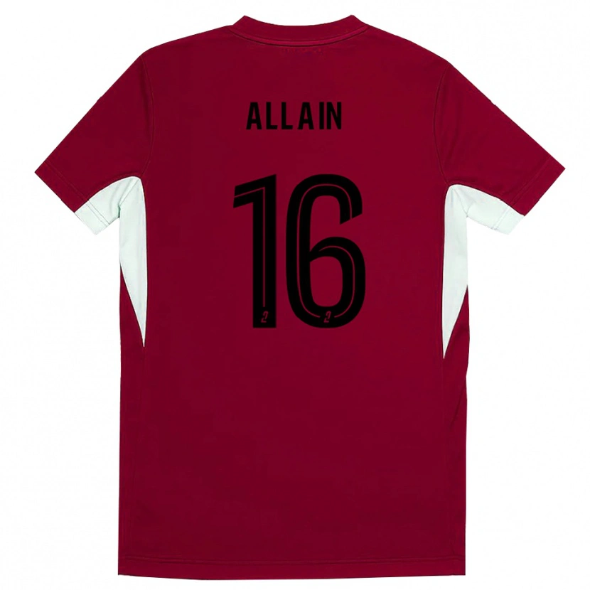 Danxen Herren Bobby Allain #16 Trikot Rot Schwarz Torwarttrikot 2025/26 Österreich