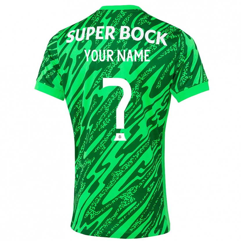 Danxen Herren Sporting CP Trikot Grün Weiß Torwarttrikot 2025/26 Österreich