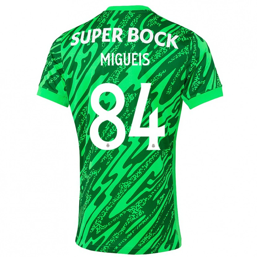 Danxen Herren Pedro Miguéis #84 Trikot Grün Weiß Torwarttrikot 2025/26 Österreich