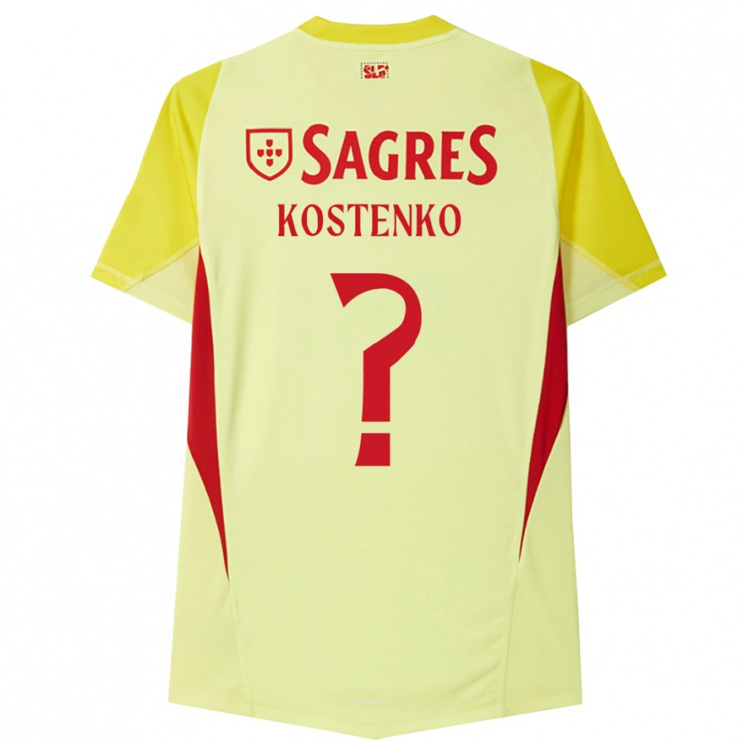 Danxen Herren Igor Kostenko #0 Trikot Gelb Rot Torwarttrikot 2025/26 Österreich