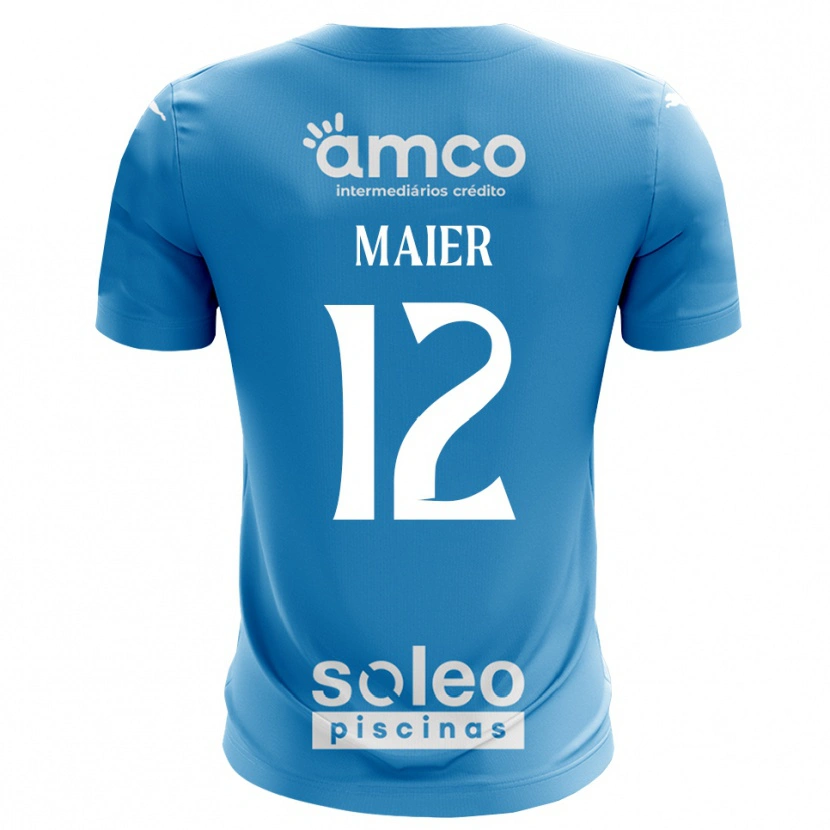 Danxen Herren Merse Maier #12 Trikot Blau Weiß Torwarttrikot 2025/26 Österreich