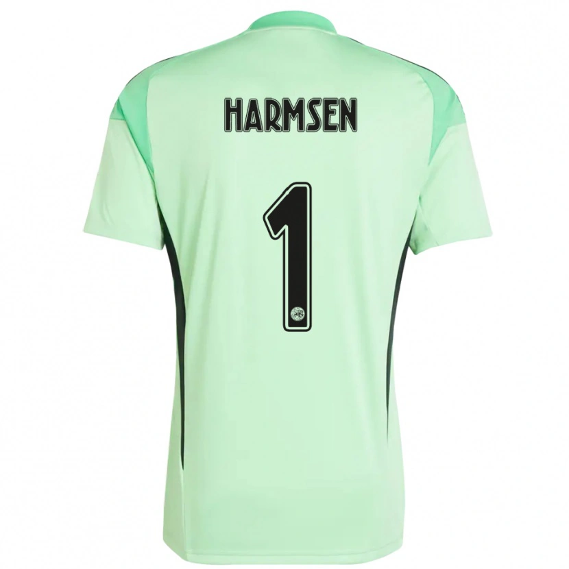 Danxen Herren Tymo Harmsen #1 Trikot Hellgrün Schwarz Torwarttrikot 2025/26 Österreich