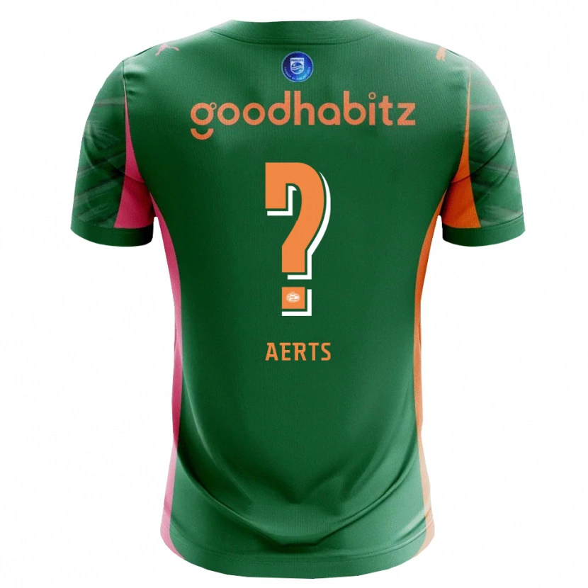 Danxen Herren Jim Aerts #0 Trikot Grün Orange Torwarttrikot 2025/26 Österreich