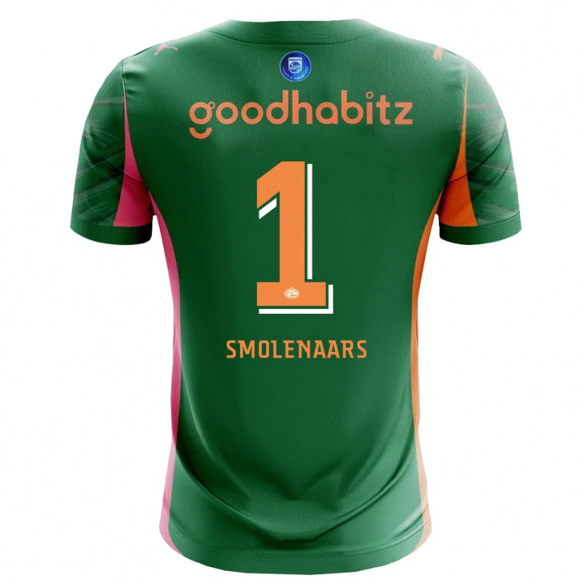 Danxen Herren Tijn Smolenaars #1 Trikot Grün Orange Torwarttrikot 2025/26 Österreich