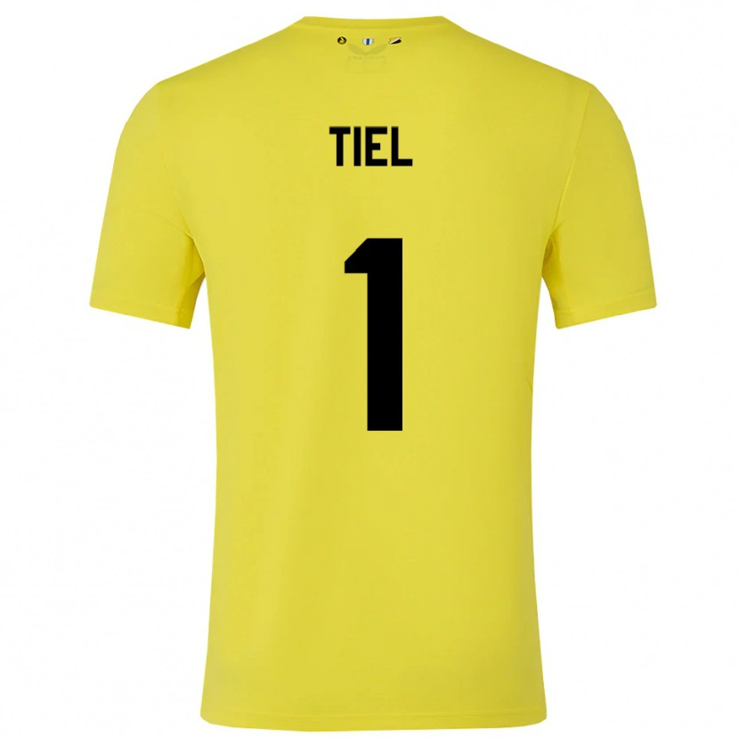 Danxen Herren Mick Tiel #1 Trikot Gelb Schwarz Torwarttrikot 2025/26 Österreich