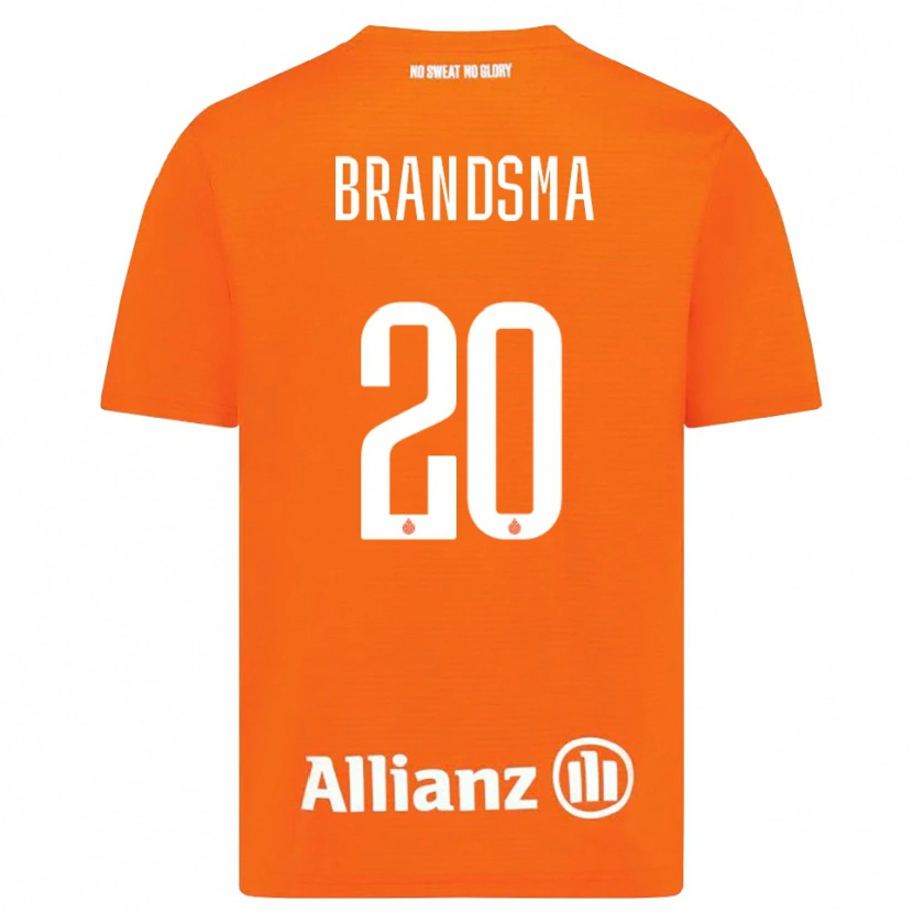 Danxen Herren Ilke Brandsma #20 Trikot Orange Weiß Torwarttrikot 2025/26 Österreich