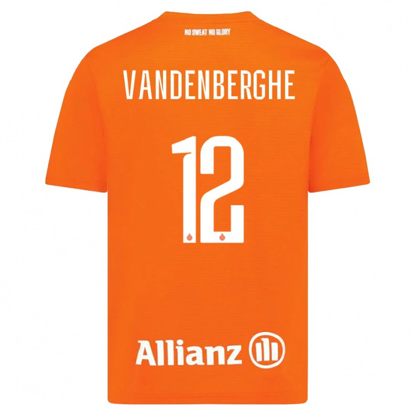 Danxen Herren Xander Vandenberghe #12 Trikot Orange Weiß Torwarttrikot 2025/26 Österreich