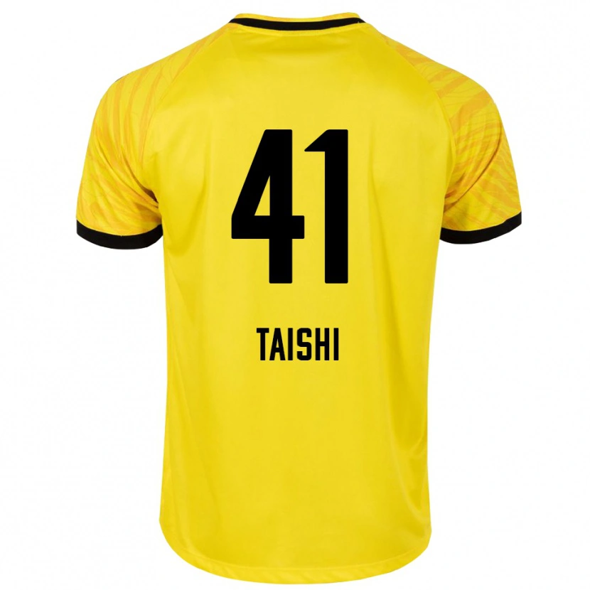 Danxen Herren Taishi Brandon Nozawa #41 Trikot Gelb Schwarz Torwarttrikot 2025/26 Österreich
