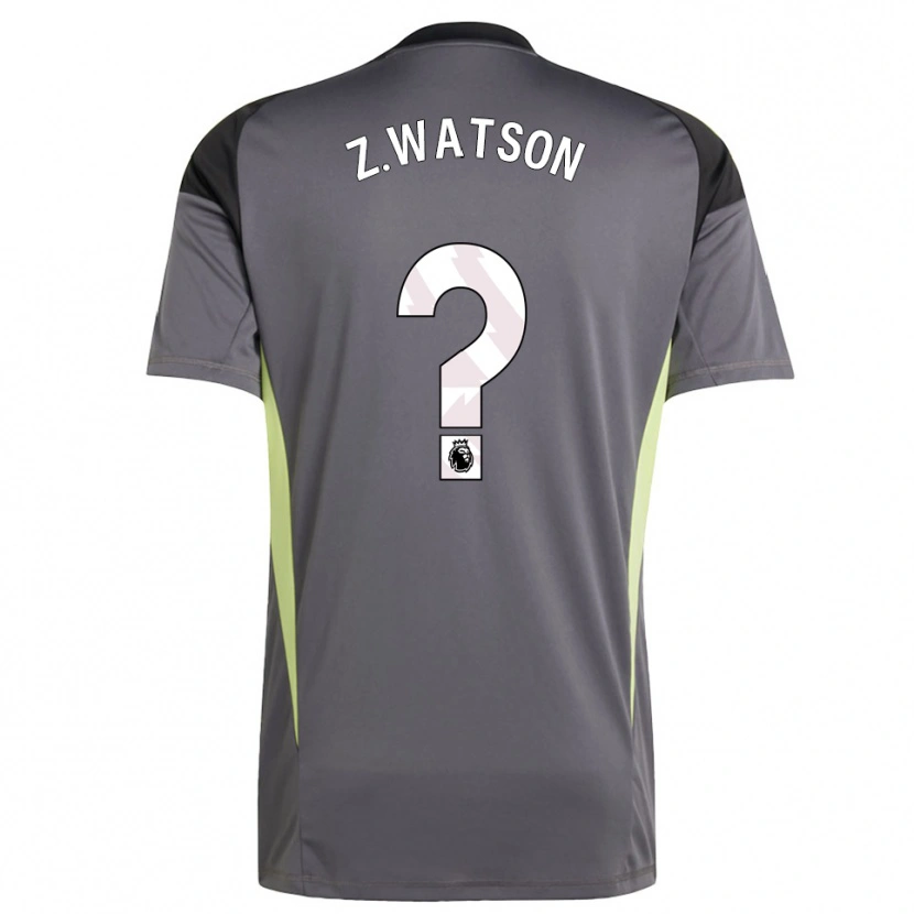 Danxen Herren Zac Watson #0 Trikot Dunkelgrau Weiß Torwarttrikot 2025/26 Österreich