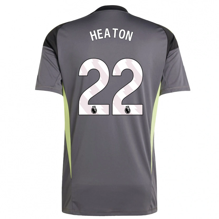 Danxen Herren Tom Heaton #22 Trikot Dunkelgrau Weiß Torwarttrikot 2025/26 Österreich