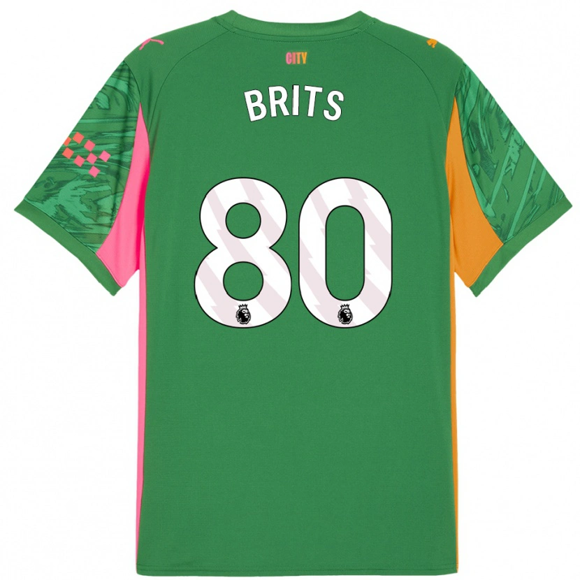 Danxen Herren Spike Brits #80 Trikot Grün Orange Torwarttrikot 2025/26 Österreich