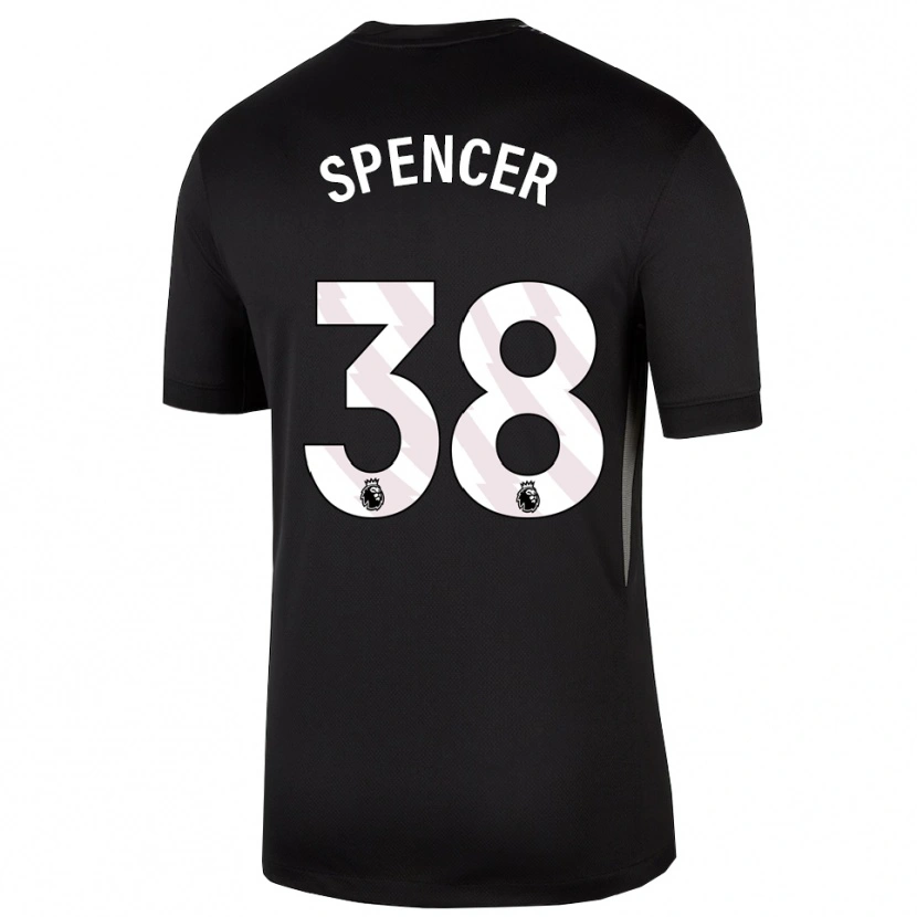 Danxen Herren Becky Spencer #38 Trikot Schwarz Weiß Torwarttrikot 2025/26 Österreich