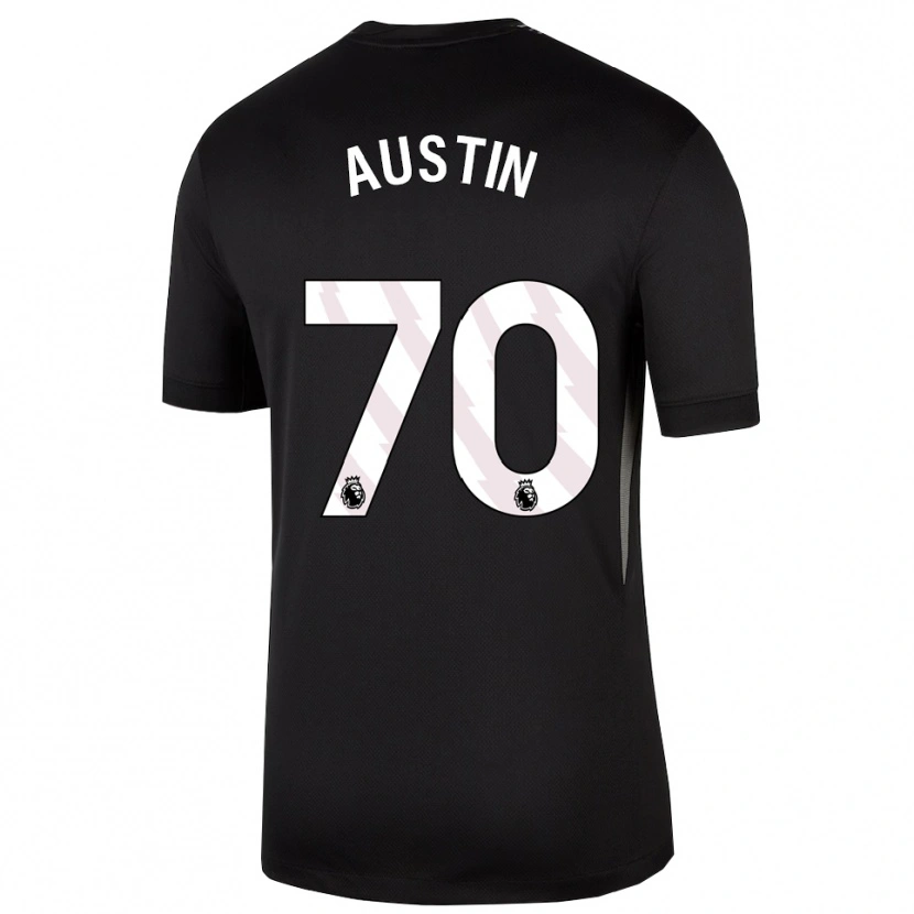 Danxen Herren Jack Austin #70 Trikot Schwarz Weiß Torwarttrikot 2025/26 Österreich