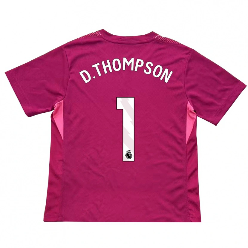 Danxen Herren Dylan Thompson #1 Trikot Rosenweiß Torwarttrikot 2025/26 Österreich