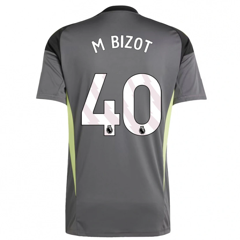 Danxen Herren Marco Bizot #40 Trikot Dunkelgrau Schwarz Torwarttrikot 2025/26 Österreich