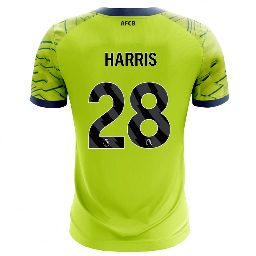 Danxen Herren Charlotte Harris #28 Trikot Grün Gelb Torwarttrikot 2025/26 Österreich