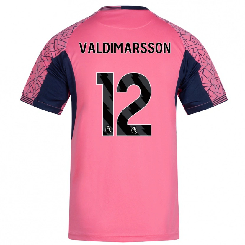 Danxen Herren Hákon Rafn Valdimarsson #12 Trikot Rosa Schwarz Torwarttrikot 2025/26 Österreich