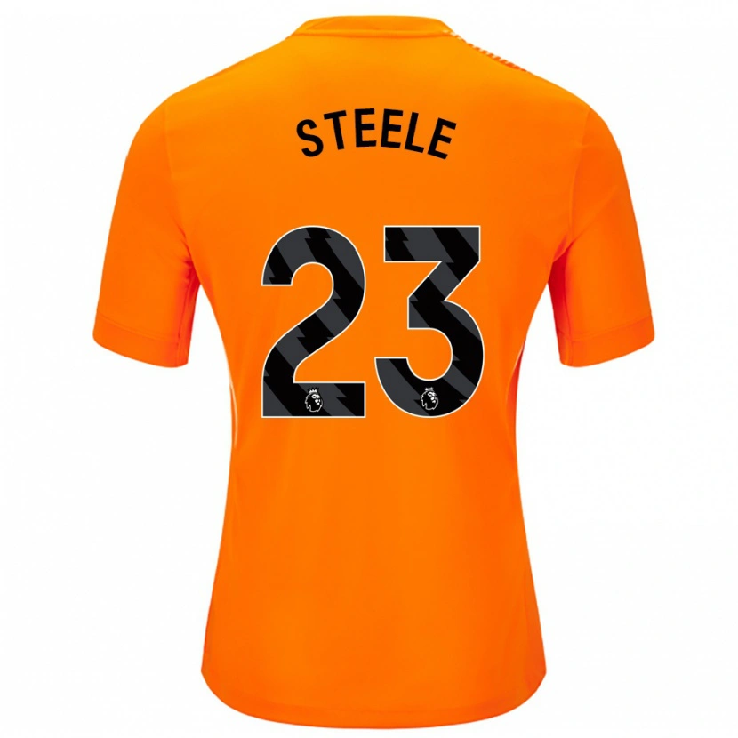 Danxen Herren Jason Steele #23 Trikot Orange Schwarz Torwarttrikot 2025/26 Österreich