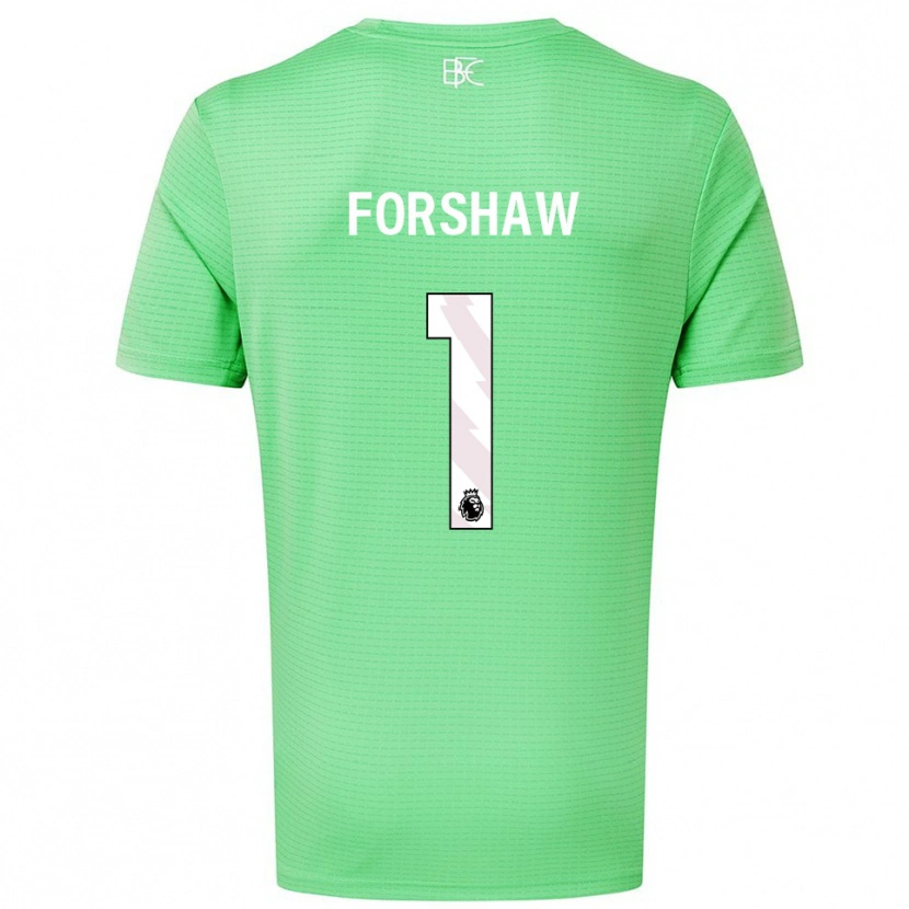 Danxen Herren Lewis Forshaw #1 Trikot Mittelgrün Torwarttrikot 2025/26 Österreich