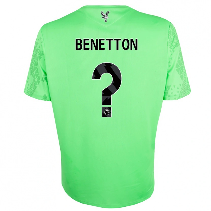Danxen Herren Lucca Benetton #0 Trikot Grün Schwarz Torwarttrikot 2025/26 Österreich