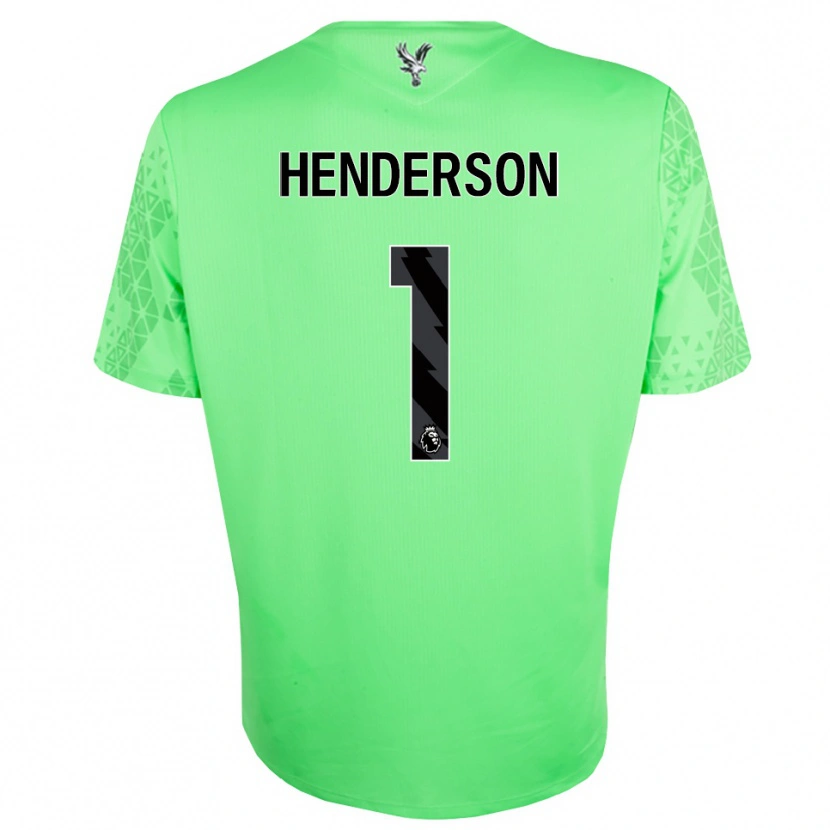 Danxen Herren Dean Henderson #1 Trikot Grün Schwarz Torwarttrikot 2025/26 Österreich