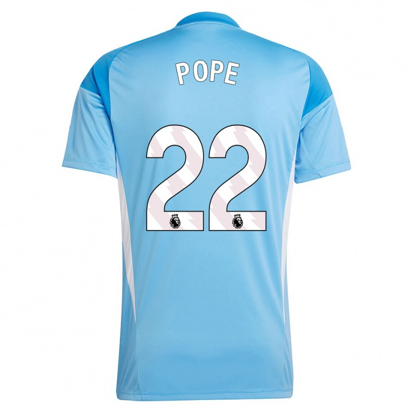 Danxen Herren Nick Pope #22 Trikot Blau Weiß Torwarttrikot 2025/26 Österreich