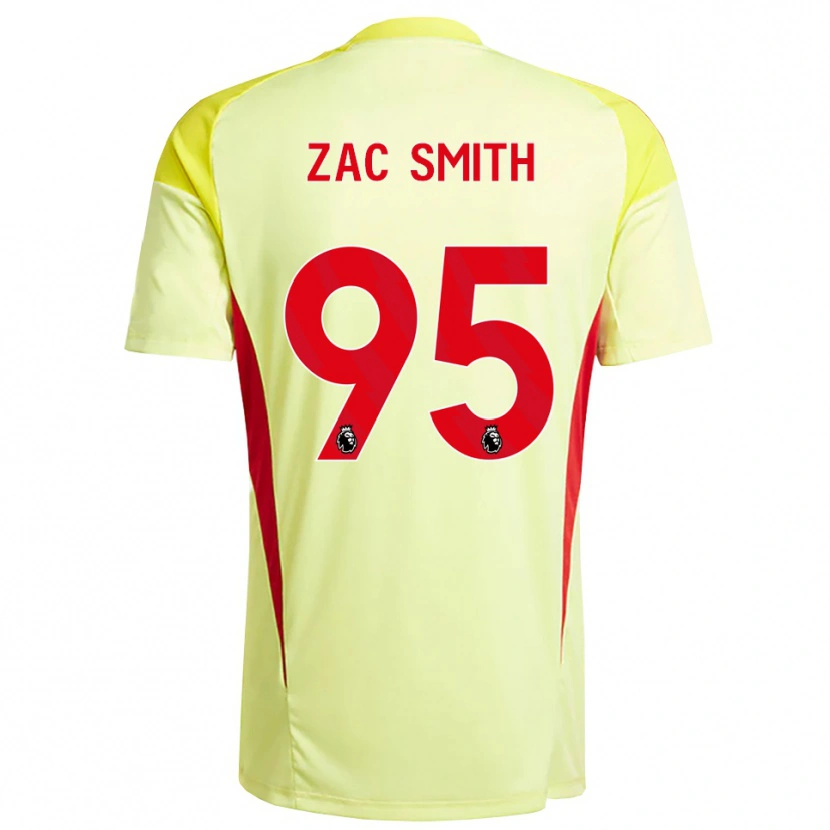 Danxen Herren Zac Smith #95 Trikot Hellgelb Orange Torwarttrikot 2025/26 Österreich