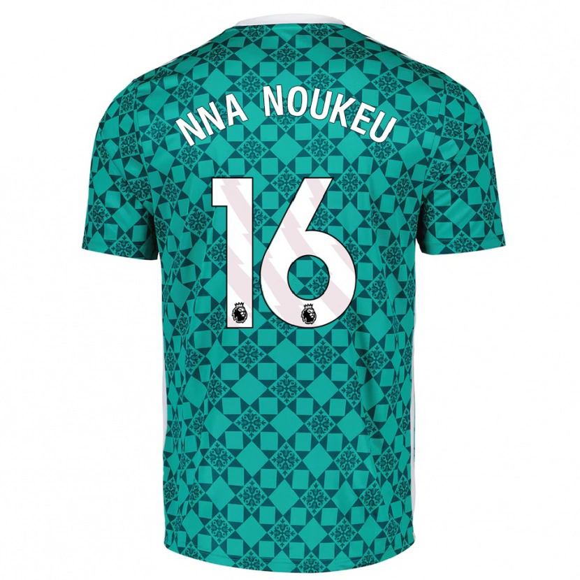 Danxen Herren Blondy Nna Noukeu #16 Trikot Grün Weiß Torwarttrikot 2025/26 Österreich