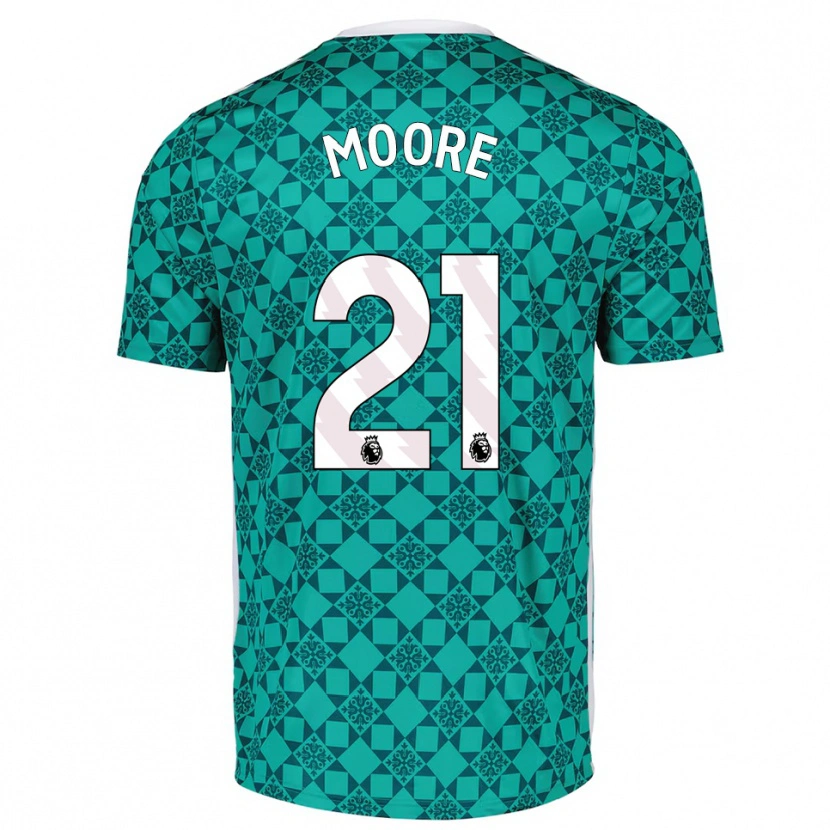 Danxen Herren Simon Moore #21 Trikot Grün Weiß Torwarttrikot 2025/26 Österreich