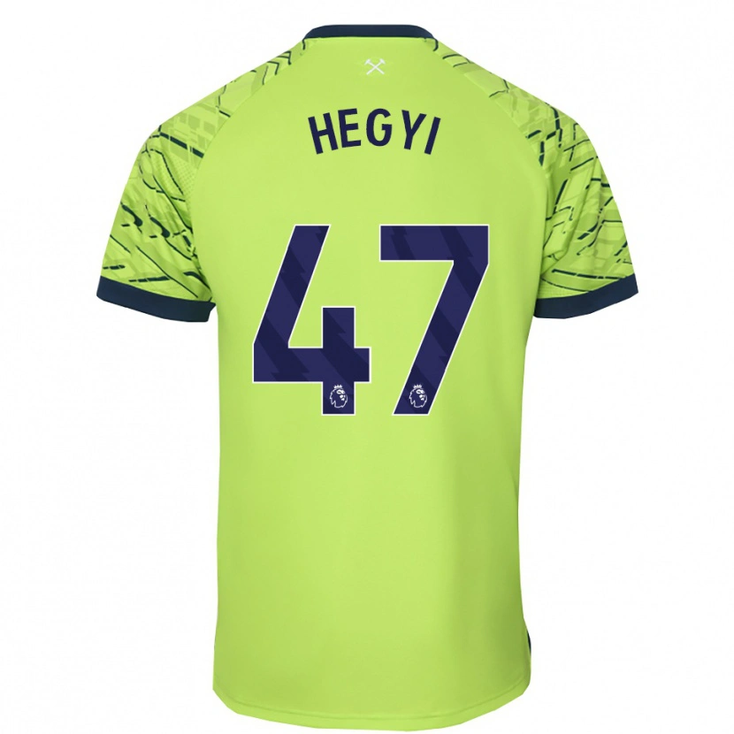Danxen Herren Krisztián Hegyi #47 Trikot Leuchtendes Grün Torwarttrikot 2025/26 Österreich