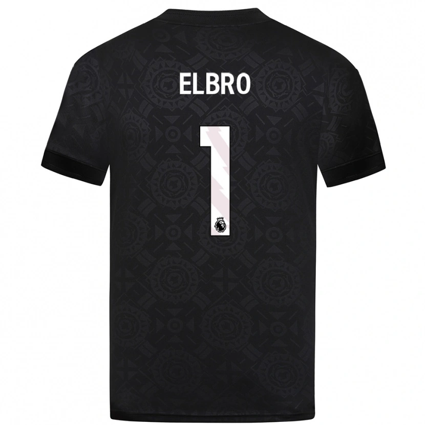 Danxen Herren Maddie Elbro #1 Trikot Schwarz Weiß Torwarttrikot 2025/26 Österreich