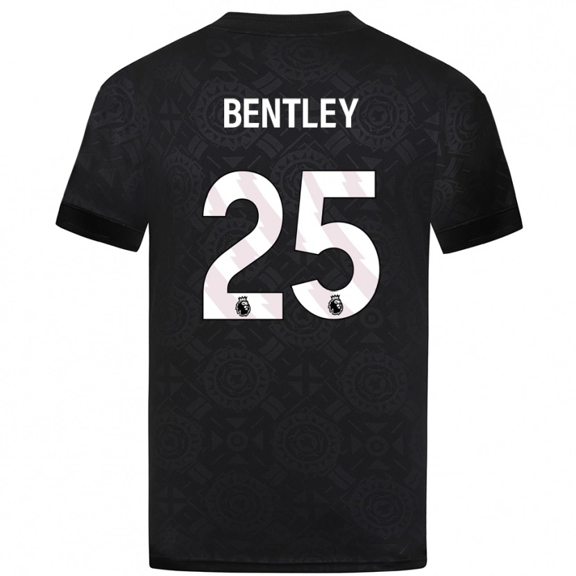 Danxen Herren Daniel Bentley #25 Trikot Schwarz Weiß Torwarttrikot 2025/26 Österreich