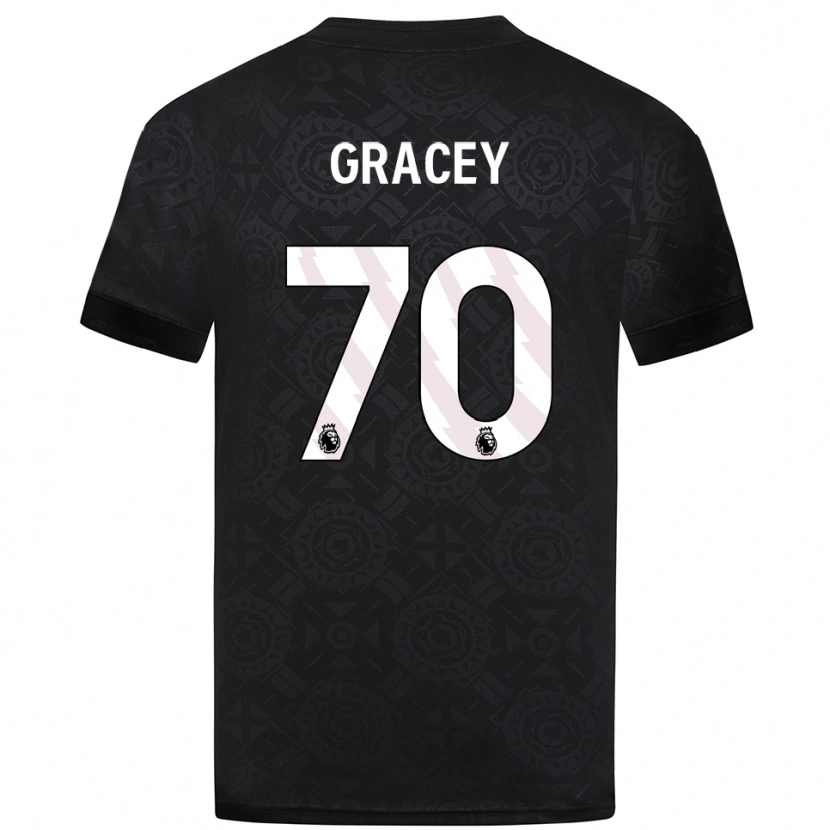 Danxen Herren Josh Gracey #70 Trikot Schwarz Weiß Torwarttrikot 2025/26 Österreich