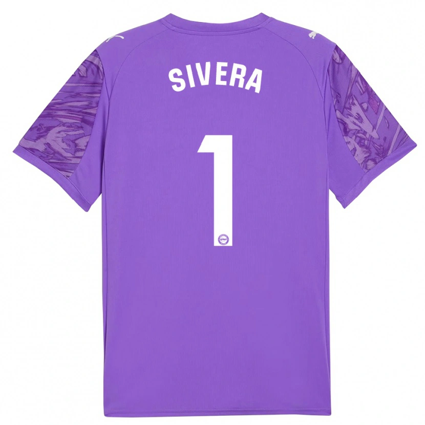 Danxen Herren Antonio Sivera #1 Trikot Violett Weiß Torwarttrikot 2025/26 Österreich