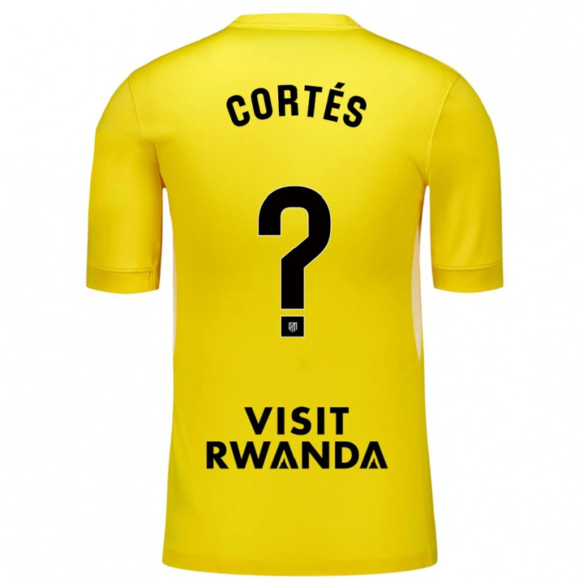 Danxen Herren Lucas Cortés #0 Trikot Gelb Schwarz Torwarttrikot 2025/26 Österreich
