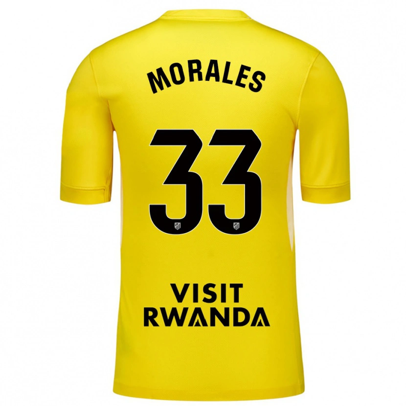 Danxen Herren Luismi Morales #33 Trikot Gelb Schwarz Torwarttrikot 2025/26 Österreich