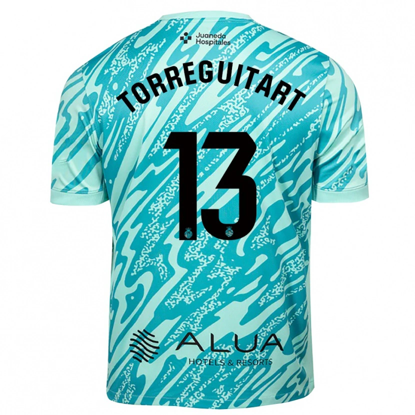 Danxen Herren Nil Torreguitart #13 Trikot Cyan Schwarz Torwarttrikot 2025/26 Österreich