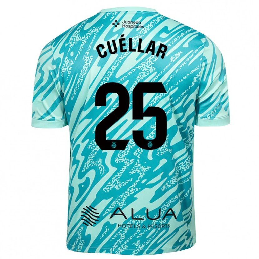 Danxen Herren Iván Cuéllar #25 Trikot Cyan Schwarz Torwarttrikot 2025/26 Österreich