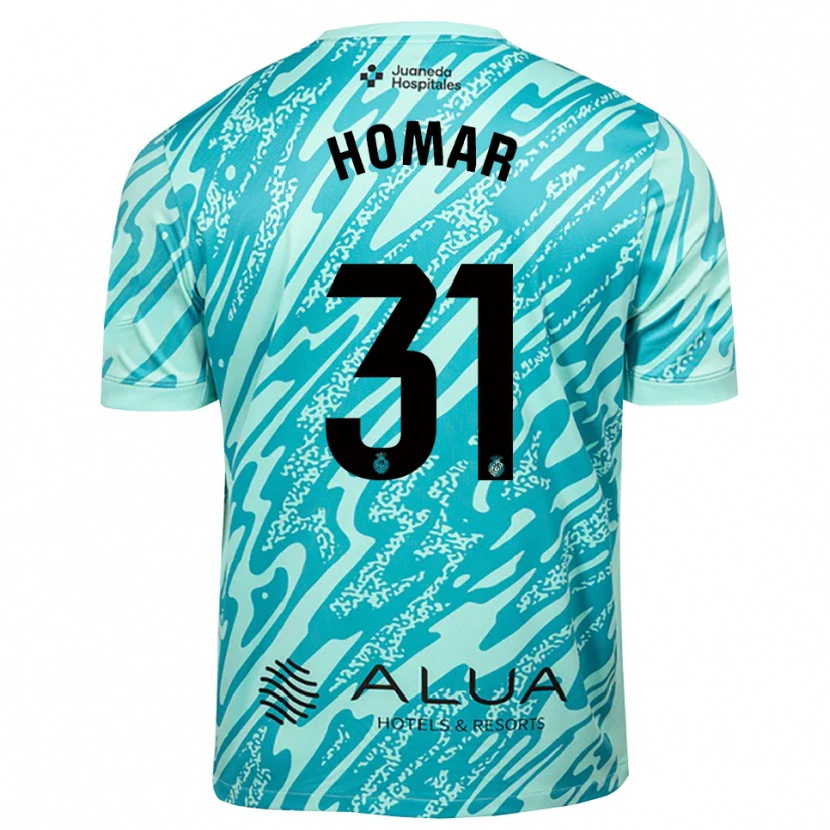 Danxen Herren Gaspar Homar #31 Trikot Cyan Schwarz Torwarttrikot 2025/26 Österreich