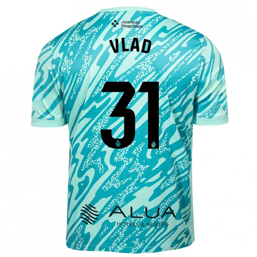 Danxen Herren Rares Vlad #31 Trikot Cyan Schwarz Torwarttrikot 2025/26 Österreich