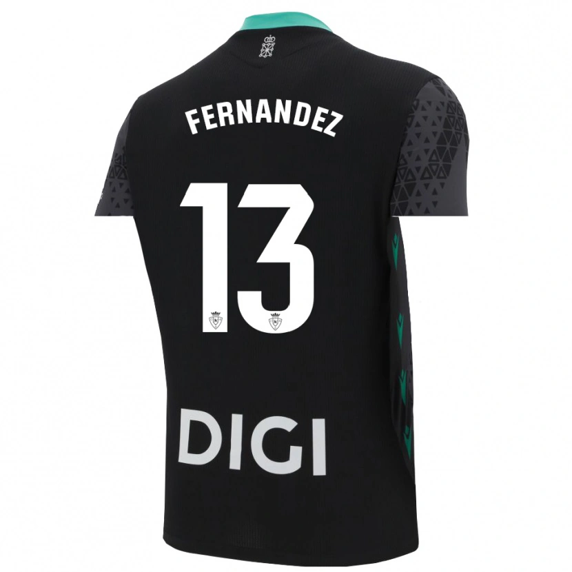 Danxen Herren Aitor Fernández #13 Trikot Dunkelgrau Schwarz Torwarttrikot 2025/26 Österreich