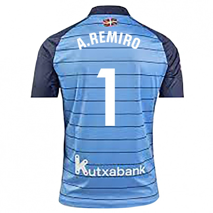 Danxen Herren Álex Remiro #1 Trikot Marineblau Torwarttrikot 2025/26 Österreich