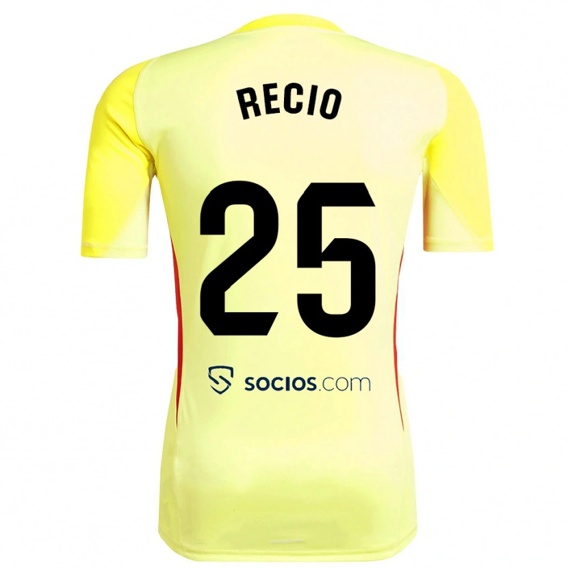Danxen Herren Sergio Recio #25 Trikot Gelb Rot Schwarz Torwarttrikot 2025/26 Österreich