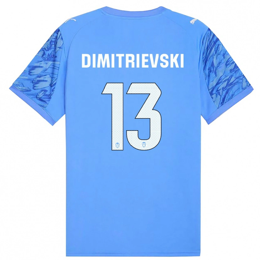 Danxen Herren Stole Dimitrievski #13 Trikot Blau Weiß Torwarttrikot 2025/26 Österreich