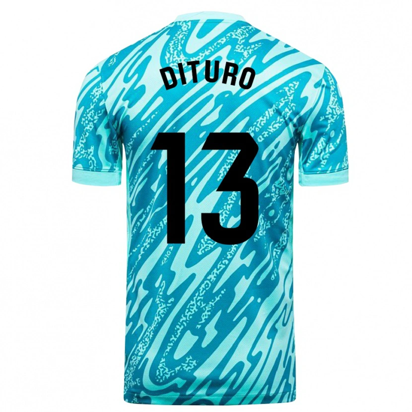 Danxen Herren Matías Dituro #13 Trikot Himmelblau Weiß Torwarttrikot 2025/26 Österreich