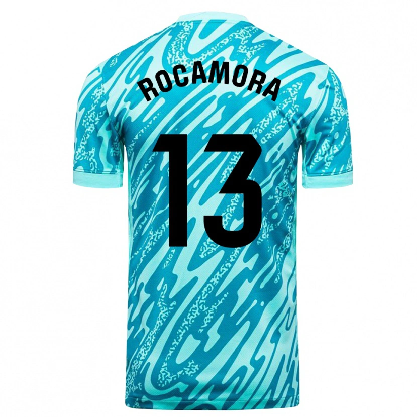 Danxen Herren María Rocamora Díaz #13 Trikot Himmelblau Weiß Torwarttrikot 2025/26 Österreich