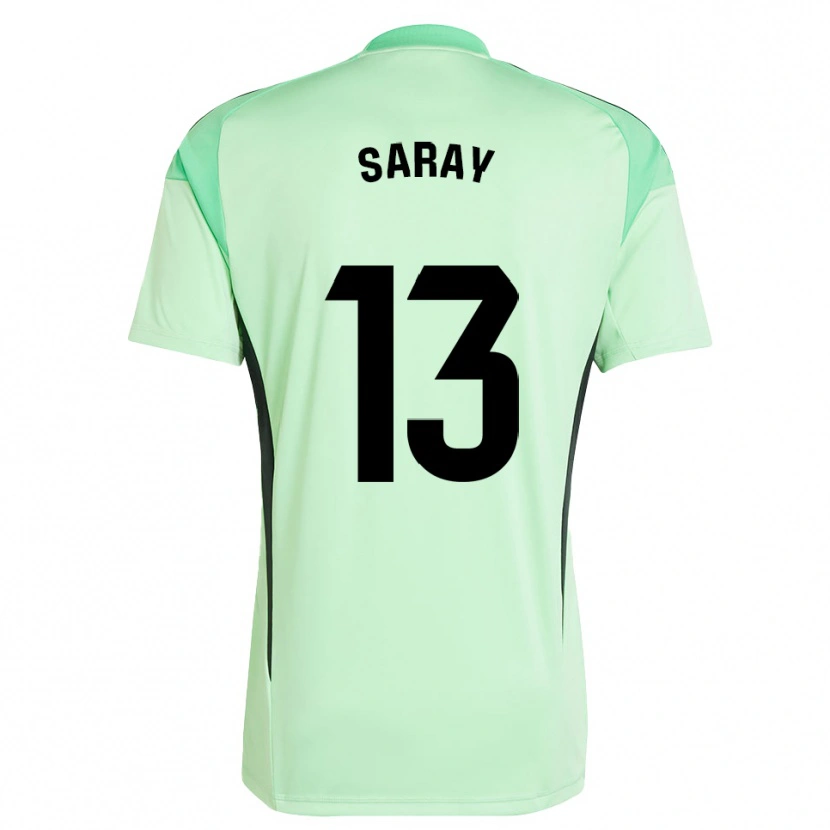 Danxen Herren Saray Vázquez Alonso #13 Trikot Hellgrün Schwarz Torwarttrikot 2025/26 Österreich