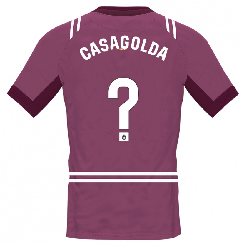 Danxen Herren Pau Casagolda #0 Trikot Burgunderweiß Torwarttrikot 2025/26 Österreich